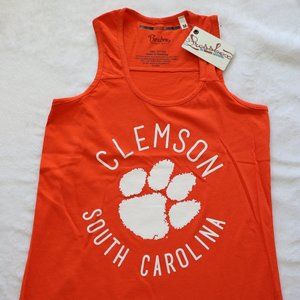 Clemson Tigers Valley Logo Tank Top NEW